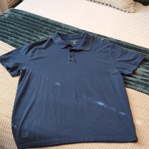 Claiborne Men's Navy Polo Shirt Size XL